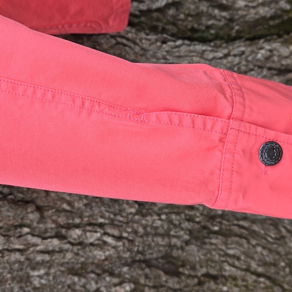 Christopher & Banks Vibrant Coral Utility Jacket. Size M. Like New! - Picture 10 of 13